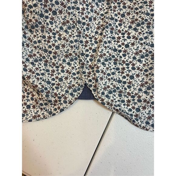 Joseph Abboud floral button down shirt XXL - Picture 8 of 9